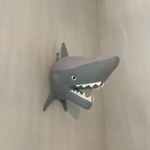 Boys Room Decor Shark Head Wall Hanging Surfer Bedroom Decorations